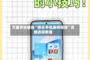 万能开挂辅助“微乐手机麻将规律”详细透视教程