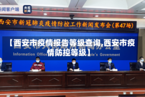 【西安市疫情报告等级查询,西安市疫情防控等级】