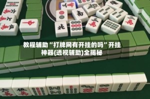 教程辅助“打牌网有开挂的吗”开挂神器{透视辅助}全揭秘