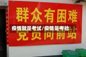疫情就是考试/疫情是考验