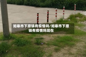 如皋市下原镇有疫情吗/如皋市下原镇有疫情吗现在
