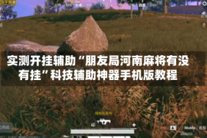 实测开挂辅助“朋友局河南麻将有没有挂”科技辅助神器手机版教程