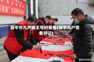 邹平市九户镇王号村疫情(邹平九户党委书记)