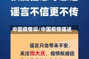 中国疫情词/中国疫情描述