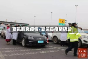 夏邑肺炎疫情/夏邑县疫情确诊