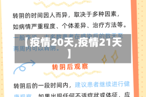 【疫情20天,疫情21天】