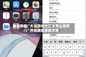 辅助教程“大头游戏十三水怎么赢窍门”开挂辅助详细步骤