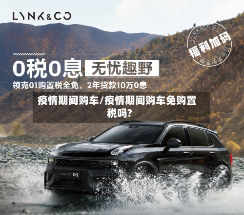 疫情期间购车/疫情期间购车免购置税吗?-第2张图片