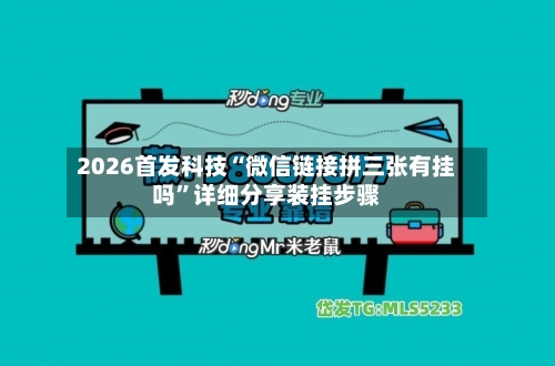 2026首发科技“微信链接拼三张有挂吗”详细分享装挂步骤-第2张图片
