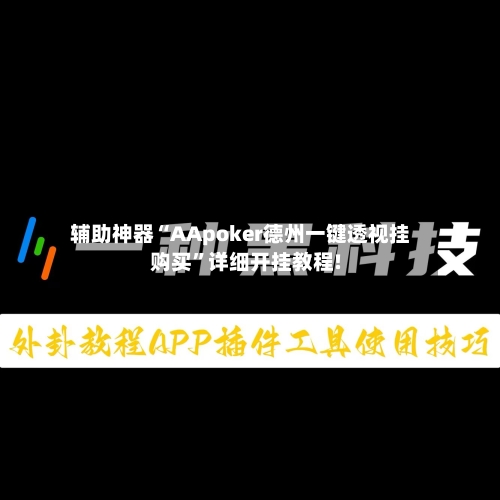 辅助神器“AApoker德州一键透视挂购买”详细开挂教程!-第2张图片