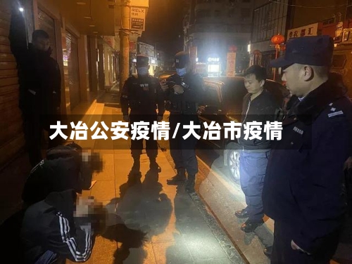 大冶公安疫情/大冶市疫情-第2张图片