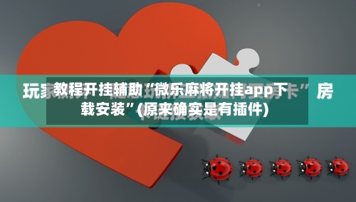 教程开挂辅助“微乐麻将开挂app下载安装”(原来确实是有插件)-第1张图片