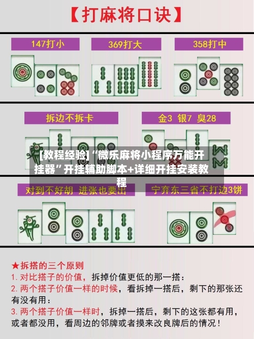 [教程经验]“微乐麻将小程序万能开挂器	”开挂辅助脚本+详细开挂安装教程-第3张图片