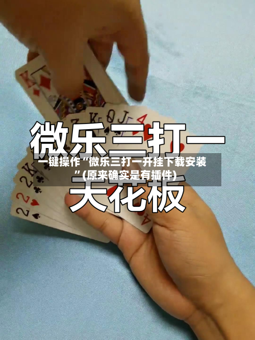 一键操作“微乐三打一开挂下载安装”(原来确实是有插件)-第1张图片