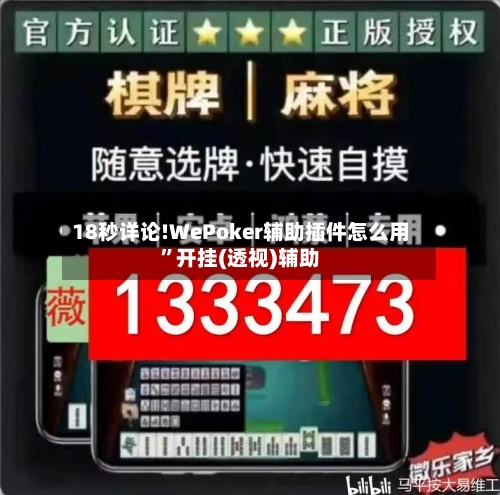 18秒详论!WePoker辅助插件怎么用”开挂(透视)辅助-第1张图片