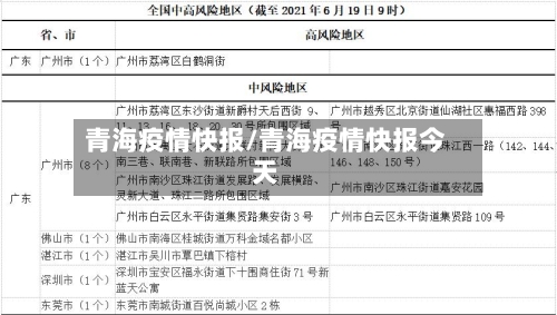青海疫情快报/青海疫情快报今天-第2张图片