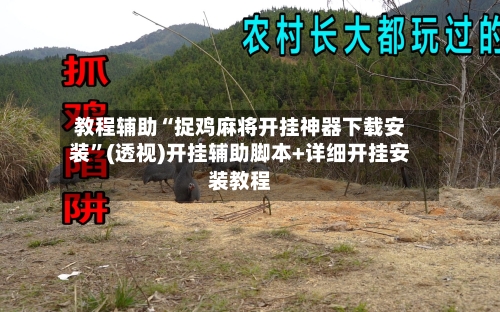 教程辅助“捉鸡麻将开挂神器下载安装	”(透视)开挂辅助脚本+详细开挂安装教程-第1张图片