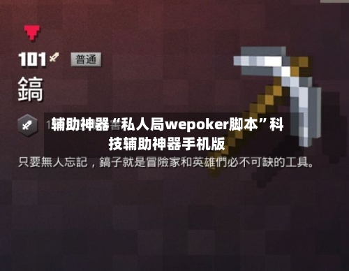 辅助神器“私人局wepoker脚本”科技辅助神器手机版-第3张图片