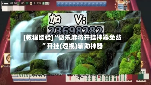 [教程经验]“微乐麻将开挂神器免费”开挂(透视)辅助神器-第3张图片