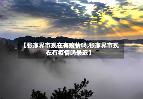 【张家界市现在有疫情吗,张家界市现在有疫情吗最近】-第3张图片